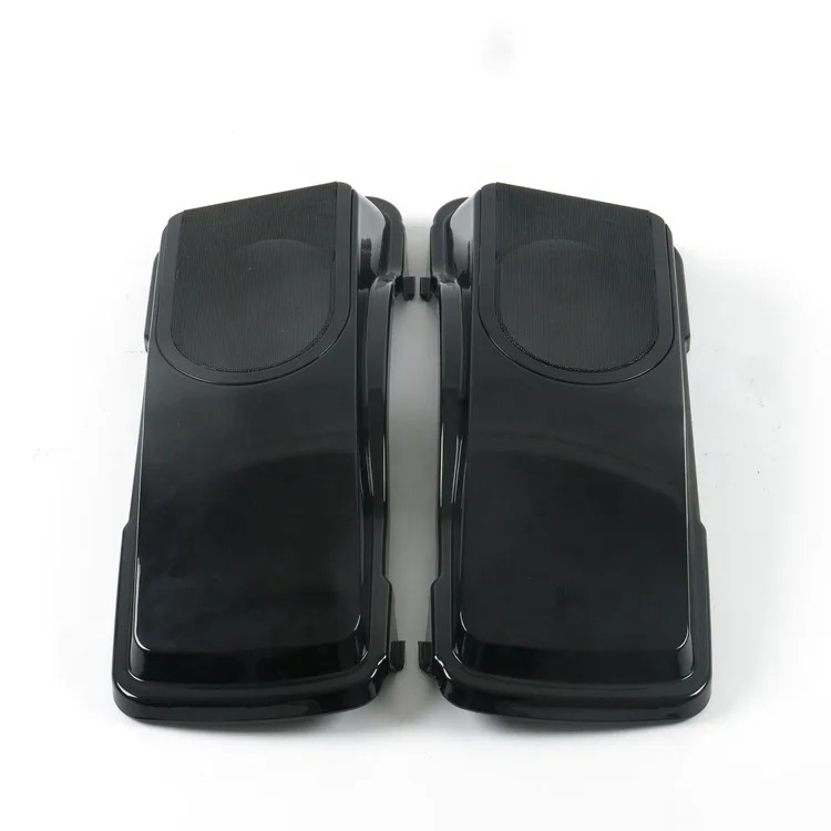 Black 6x9 Speaker Saddlebag Lids for  Touring 1993-2013